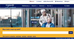Desktop Screenshot of erasmusmc.nl